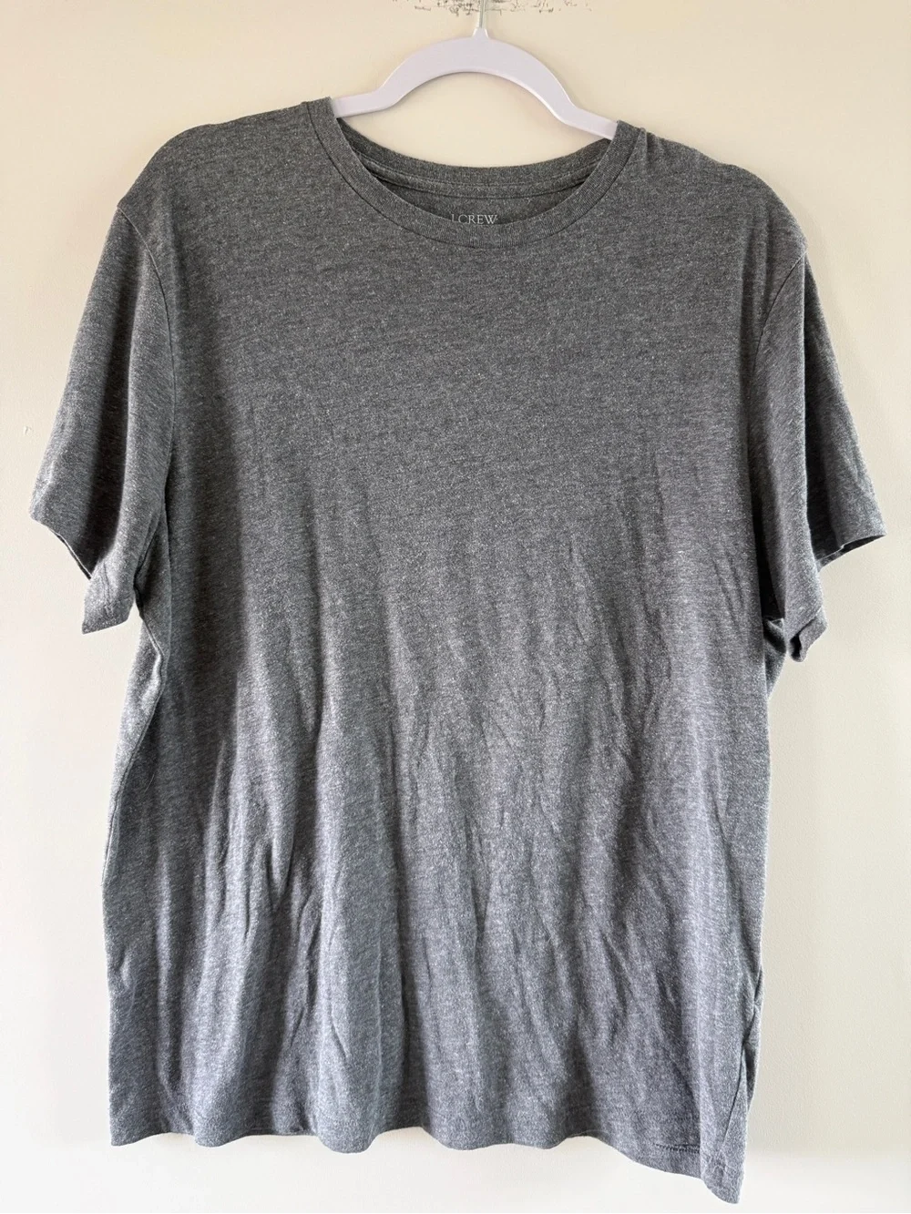 J. Crew Short Sleeve Crewneck Tees — Light Blue, Blue, Gray, Burgundy